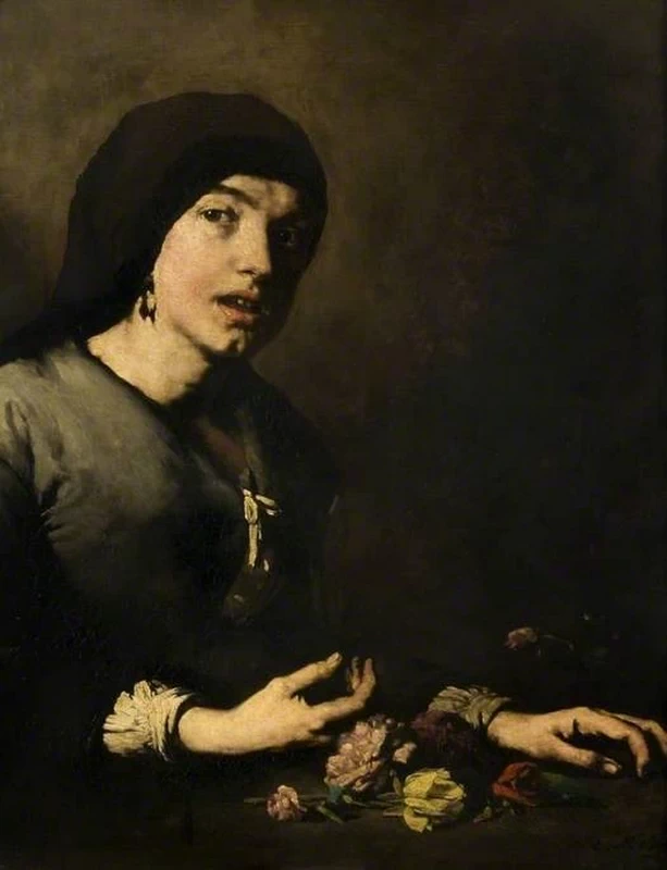 Augustin Théodule Ribot - La ragazza dei fiori